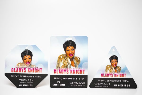 Gladys Knight Multi Shaped Credentials