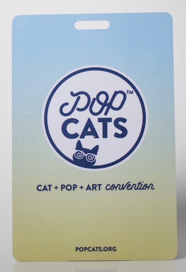 Pop Cats Convention Event Credential