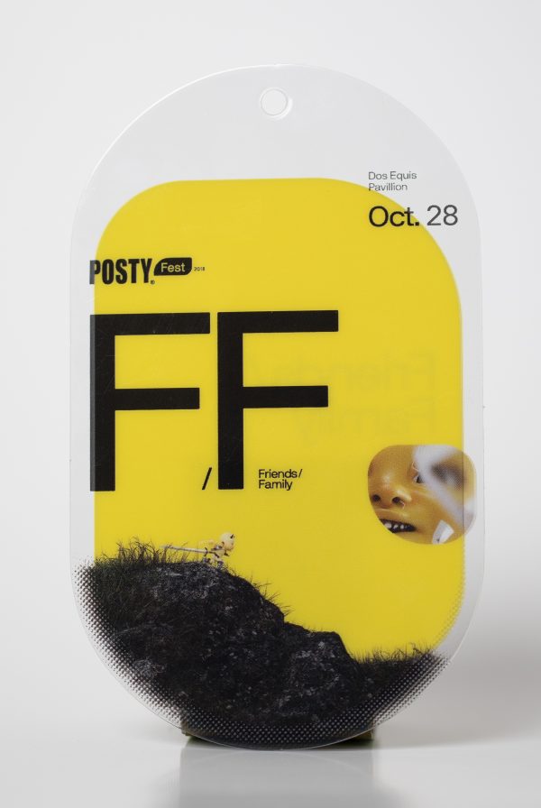 Posty Fest Oval Festival Laminate