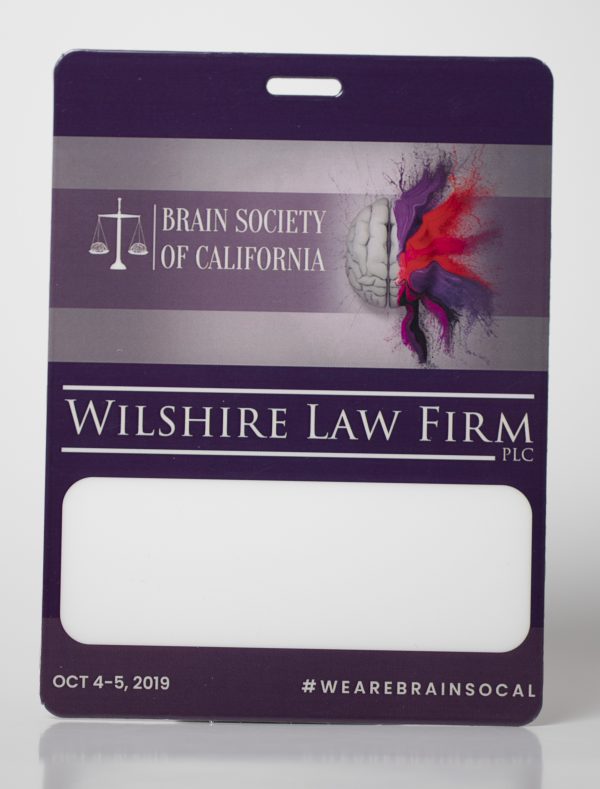 Brain Society of CA Conference Badge