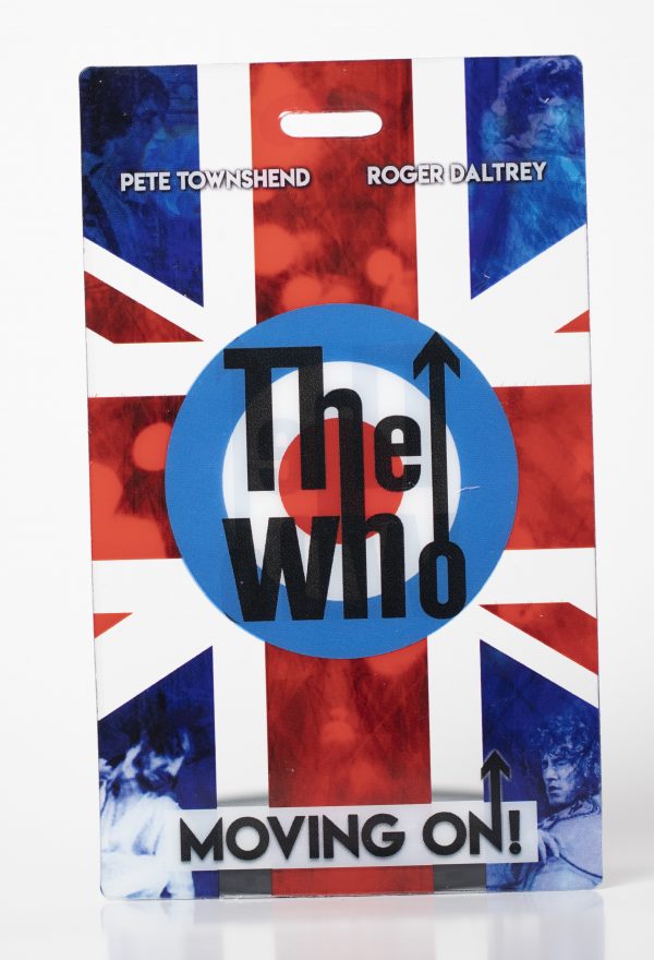 The Who Clear Backstage Laminates