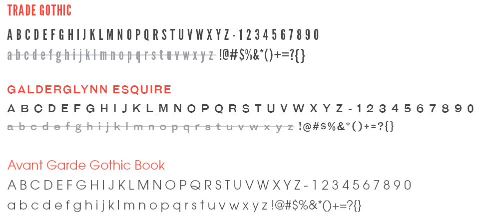 ACCESS Event Solutions Brand Guidelines Typography 1